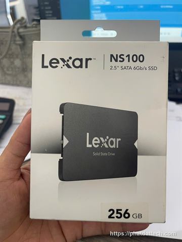 ổ đĩa cứng gắn trong máy vi tính hiệu LEXAR 2.5" SS D 256GB ( LNS100 - 256RB ) 