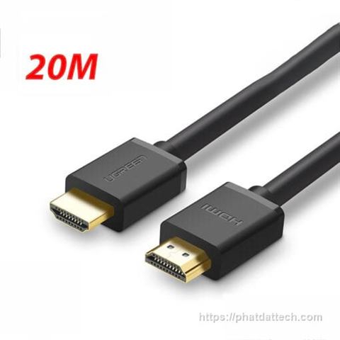 Cáp HDMI dài 20M hỗ trợ 3D, Full HD Ugreen 10112 